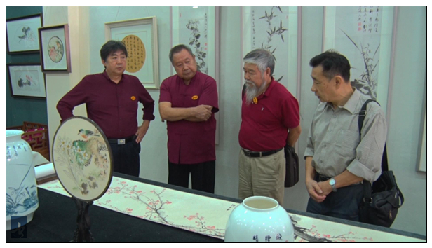 容贤阁收藏孟宪义书画作品展在天津开幕
