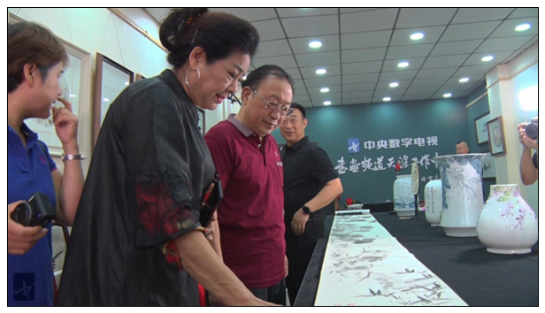 容贤阁收藏孟宪义书画作品展在天津开幕