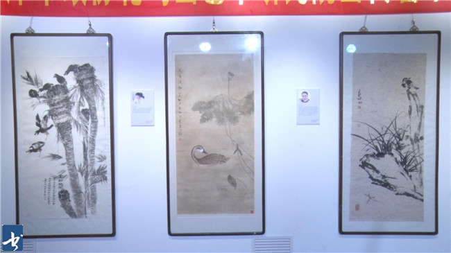 天津市政协花鸟画艺术研究院成立首展在鸿德艺